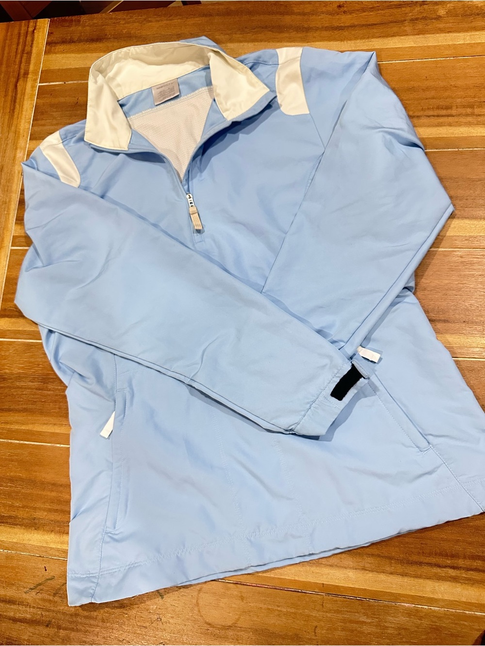 Nike Golf Women’s Dri-FIT 1/4 Zip Windbreaker Pullover Jacket Blue